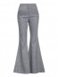 Расклешенные брюки из хлопка и льна LARDINI  –  Общий вид