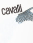 Футболка с принтом и вышивкой Roberto Cavalli  –  Деталь