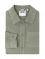 Рубашка из плотного хлопка с карманами Aspesi  –  Общий вид
