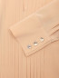 Блуза из шелка с золотистой фурнитурой Max Mara  –  Деталь1