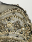 Блуза из сетки с вышивкой из бисера и кристаллов Alberta Ferretti  –  Деталь