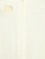 Платье из льна с принтом с завязками на спине Voyage by Marina Rinaldi  –  Деталь