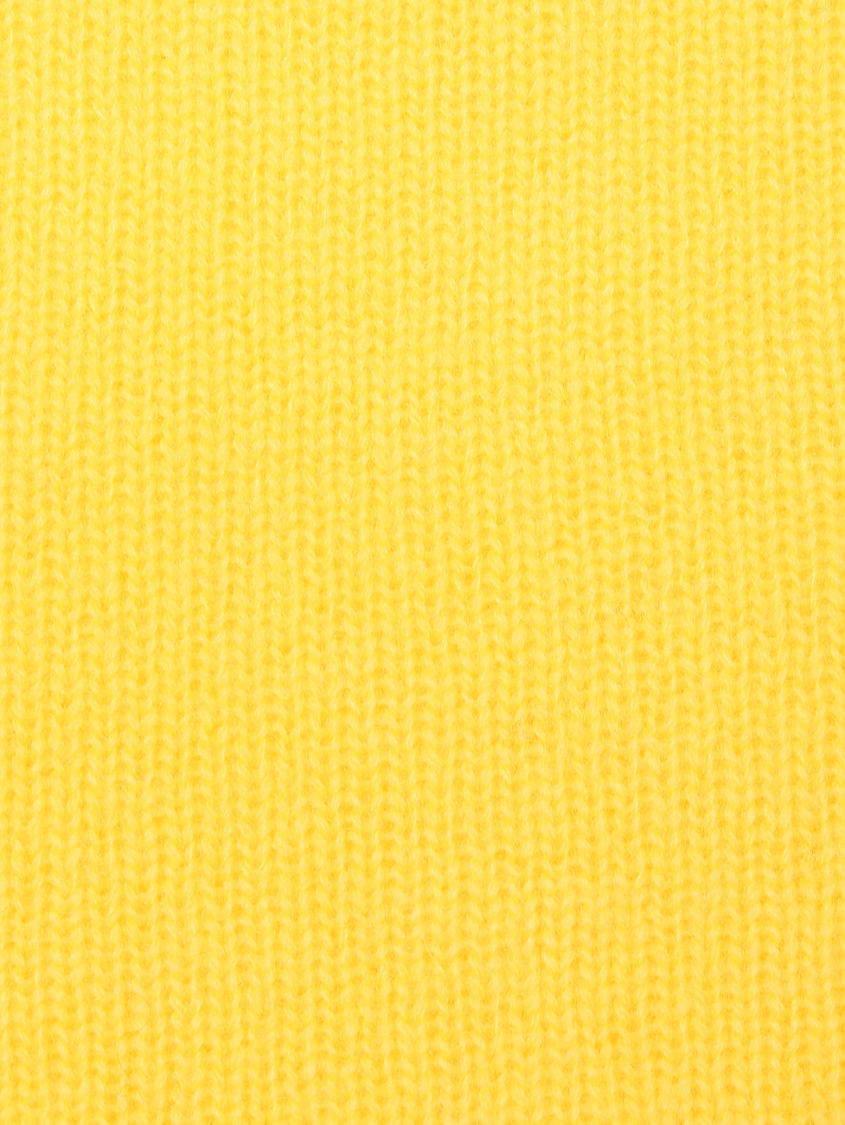 Свитер из шерсти и кашемира с декором Ermanno Firenze  –  Деталь  – Цвет:  Желтый