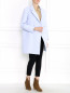 Двубортное пальто из хлопка с отложным воротником Tara Jarmon  –  Модель Общий вид