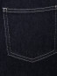 Широкие джинсы из темного денима Alberta Ferretti  –  Деталь1