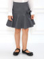 Юбка-мини с декором "бант" Aletta Couture  –  Модель Верх-Низ