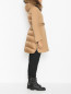Пальто из шерсти со съемным капюшоном Seventy  –  МодельВерхНиз2