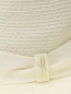 шляпа плетеная с репсовой лентой Borsalino  –  Деталь