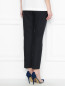 Укороченные брюки из фактурного хлопка Max&Co  –  МодельВерхНиз1