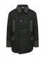 Двубортное пальто утепленное пуховым подкладом Dolce & Gabbana  –  Общий вид