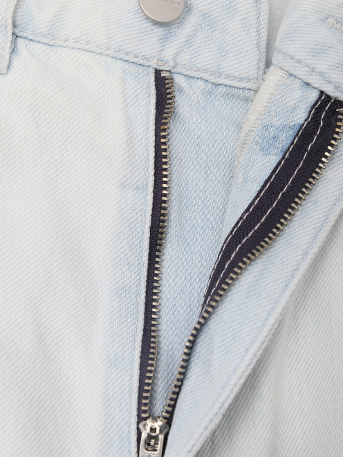 Широкие джинсы на завышенной талии - Деталь1