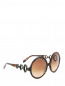 Солнцезащитные очки в пластиковой оправе с декором Emilio Pucci  –  Обтравка1