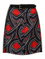 Шелковая юбка на пуговицах Moschino Cheap&Chic  –  Общий вид