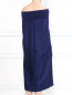 Платье свободного фасона из шелка на резинке Veronique Branquinho  –  Модель Верх-Низ1