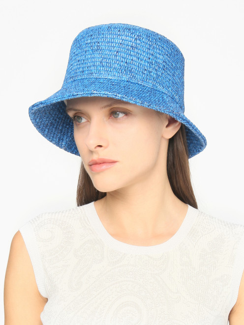 Плетеная однотонная шляпа  Weekend Max Mara - МодельОбщийВид