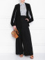 Блуза из шелка с узором Nina Ricci  –  МодельОбщийВид