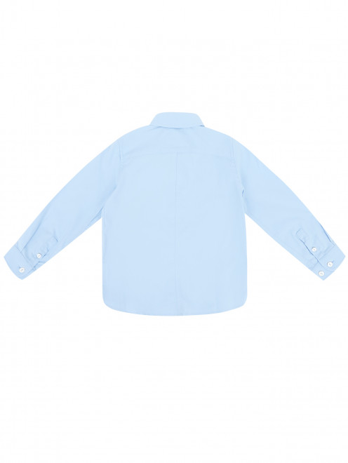 Рубашка из хлопка с нагрудным карманом I Pinco Pallino - Обтравка1