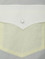 Рубашка из хлопка с контрастной отделкой Calvin Klein 205W39NYC  –  Деталь