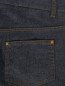 Зауженные джинсы с высокой посадкой Moschino Boutique  –  Деталь