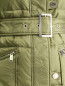 Пуховое пальто с накладными карманами Max&Co  –  Деталь