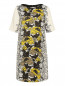 Свободное платье с цветочным узором Isola Marras  –  Общий вид