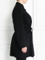 Пальто из кашемира с поясом Marina Rinaldi  –  Модель Верх-Низ2