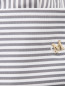 Блузка в полоску из хлопка и шелка Max Mara  –  Деталь1