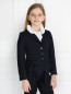 Жакет из смешанной шерсти с накладными карманами Aletta Couture  –  Модель Верх-Низ