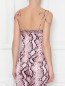 Топ шелковый с животным узором Ermanno Scervino  –  МодельВерхНиз1