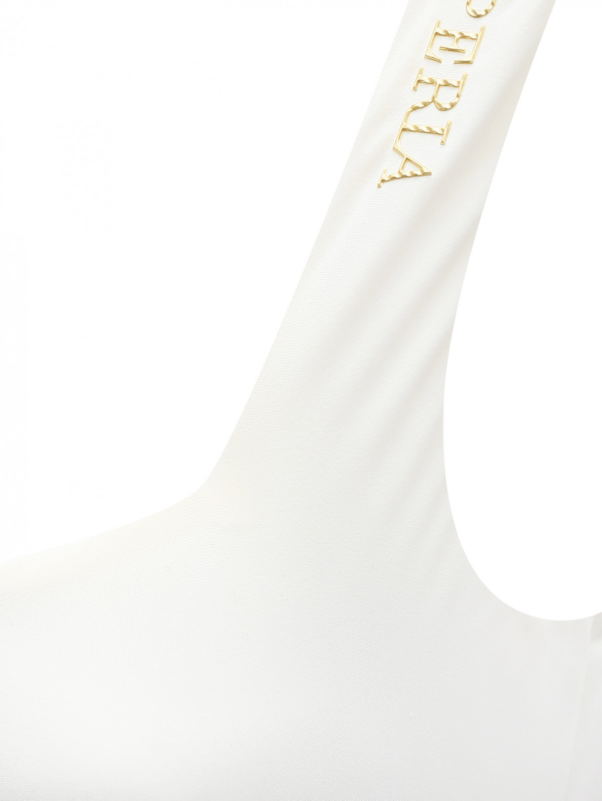 Купальник слитный с открытой спиной La Perla  –  Деталь1  – Цвет:  Белый