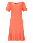 Трикотажное платье с плиссировкой Love Moschino  –  Общий вид