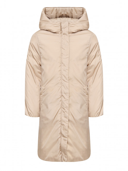 Утепленное пальто с капюшоном Aspesi - Общий вид