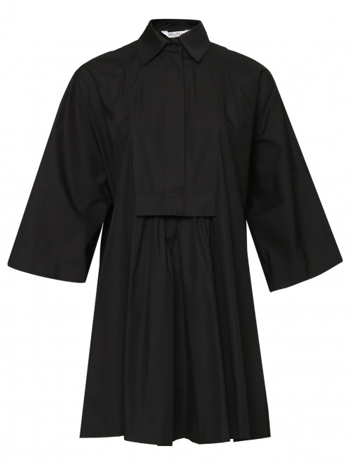 Свободное мини-платье из хлопка Max Mara - Общий вид