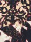 Джемпер из хлопка с цветочным узором с вставкой из кружева Marina Rinaldi  –  Деталь
