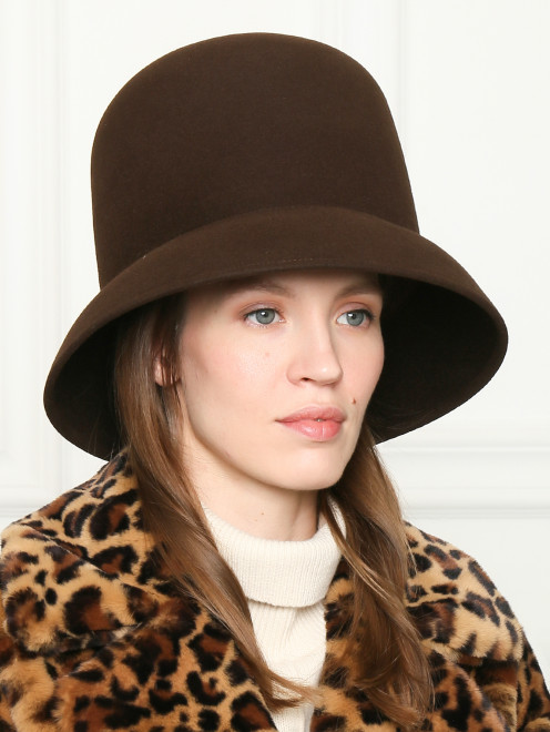Фетровая шляпа из шерсти  Nina Ricci - МодельОбщийВид