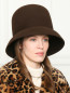 Фетровая шляпа из шерсти Nina Ricci  –  МодельОбщийВид