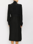 Платье-миди из шелка с бантом Elie Saab  –  МодельВерхНиз1