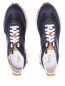 Комбинированные кроссовки на шнурках Doucal's  –  Обтравка4