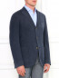 Однобортный пиджак из шерсти Boglioli  –  Модель Верх-Низ