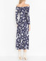 Платье-макси из вискозы с цветочным узором Max&Co  –  МодельВерхНиз1