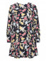 Платье-мини из цветочным узором Max&Co  –  Общий вид