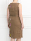Платье из шелка с цветочным узором Marina Rinaldi  –  Модель Верх-Низ1