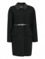 Пальто из шерсти с декором Moschino Boutique  –  Общий вид
