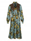 Платье с цветочным узором и отделкой из кружева Antonio Marras  –  Общий вид