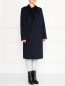 Пальто из кашемира с боковыми карманами Marina Rinaldi  –  Модель Общий вид
