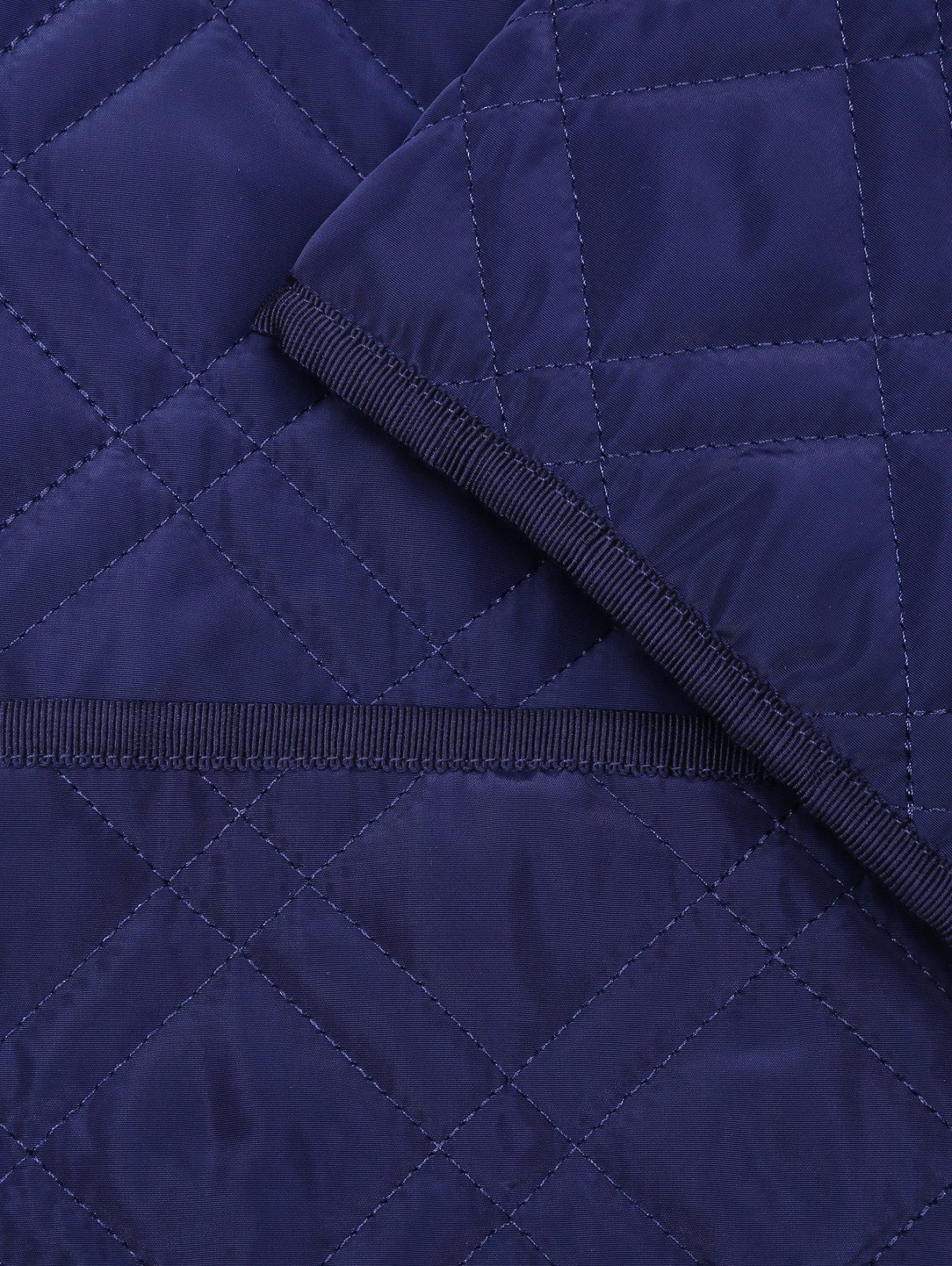 Стеганая куртка с капюшоном и карманами Persona by Marina Rinaldi  –  Деталь  – Цвет:  Синий