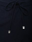 Трикотажные брюки из кашемира с лампасами Malo  –  Деталь1