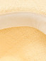 Соломенная шляпа с лентой из бисера Ermanno Scervino  –  Деталь1