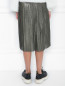 Плиссированная юбка на резинке Karl Lagerfeld  –  МодельВерхНиз1