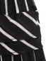 Платье-макси из хлопка и шелка с узором полоска TWINSET  –  Деталь1